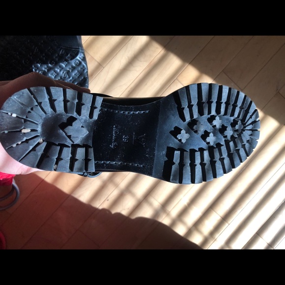 Louis Vuitton Embossed Monogram Half Boots - Picture 3 of 3